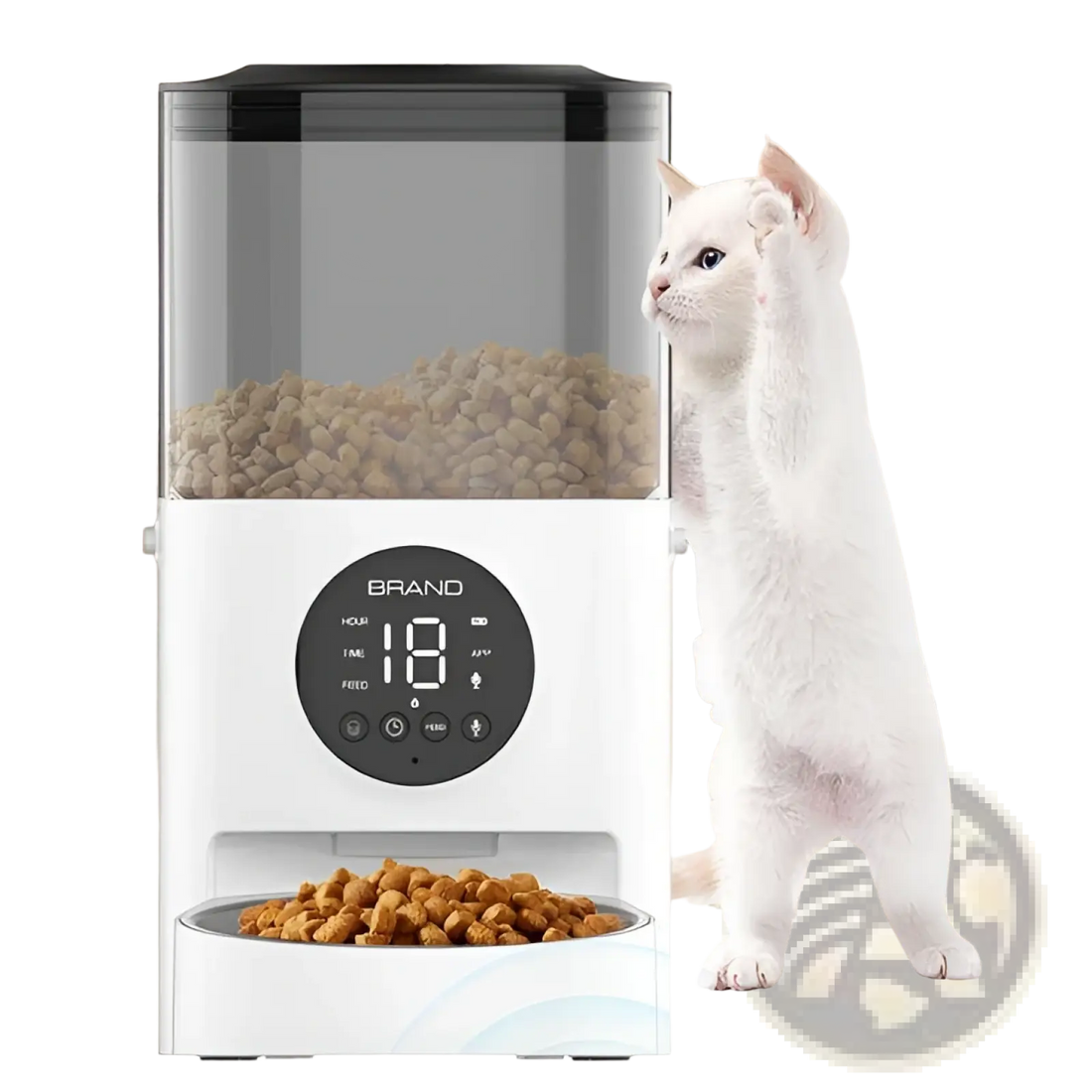 Smart Wifi Pet Feeder 4.5l for Cats and Dogs