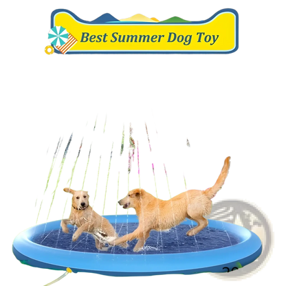 Splash Pad Non-slip Inflatable Dog Sprinkler Mat