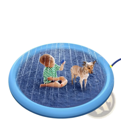 Splash Pad Non-slip Inflatable Dog Sprinkler Mat