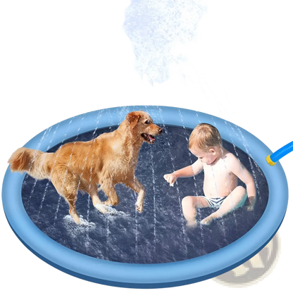 Splash Pad Non-slip Inflatable Dog Sprinkler Mat