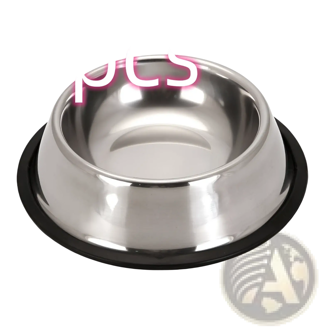 Stainless Steel Pet Bowls with Non Slip Rubber Base