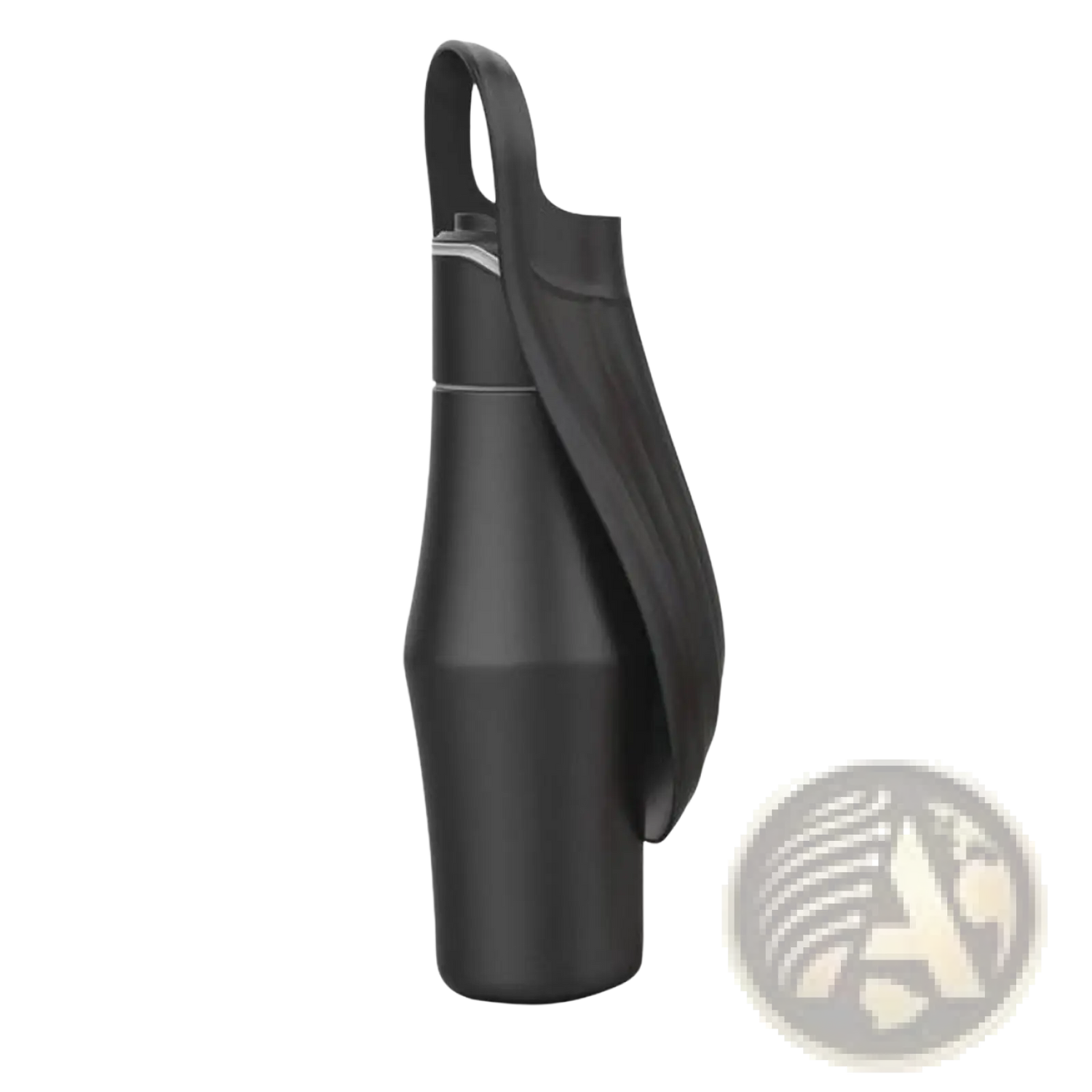 Stainless Steel Pet Water Bottle with Silicone Bowl