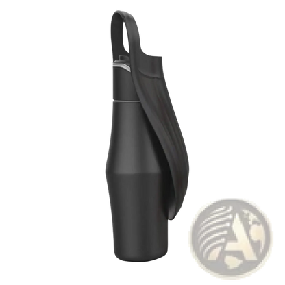 Stainless Steel Pet Water Bottle with Silicone Bowl