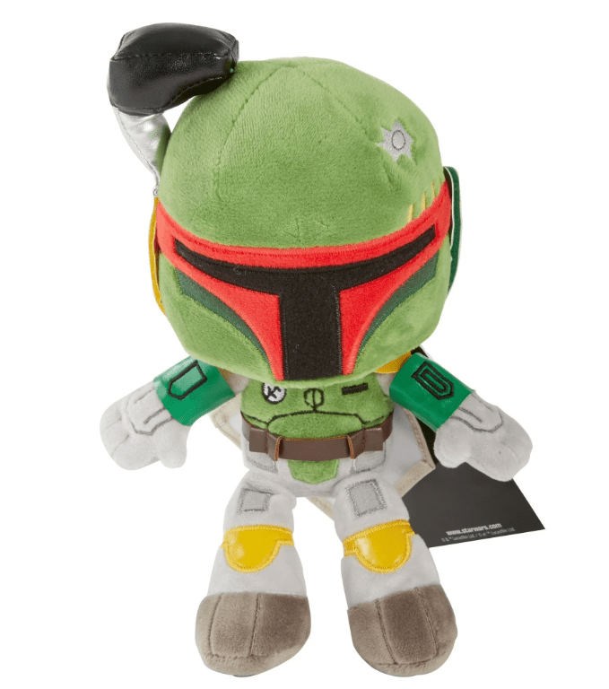 Star Wars / Mandalorian Squeaky &amp; NO Squeak Dog Toys: All Sizes