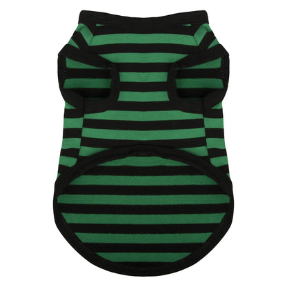 Striped Cotton Dog Vest Summer Pet Clothes