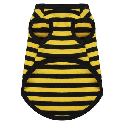 Striped Cotton Dog Vest Summer Pet Clothes