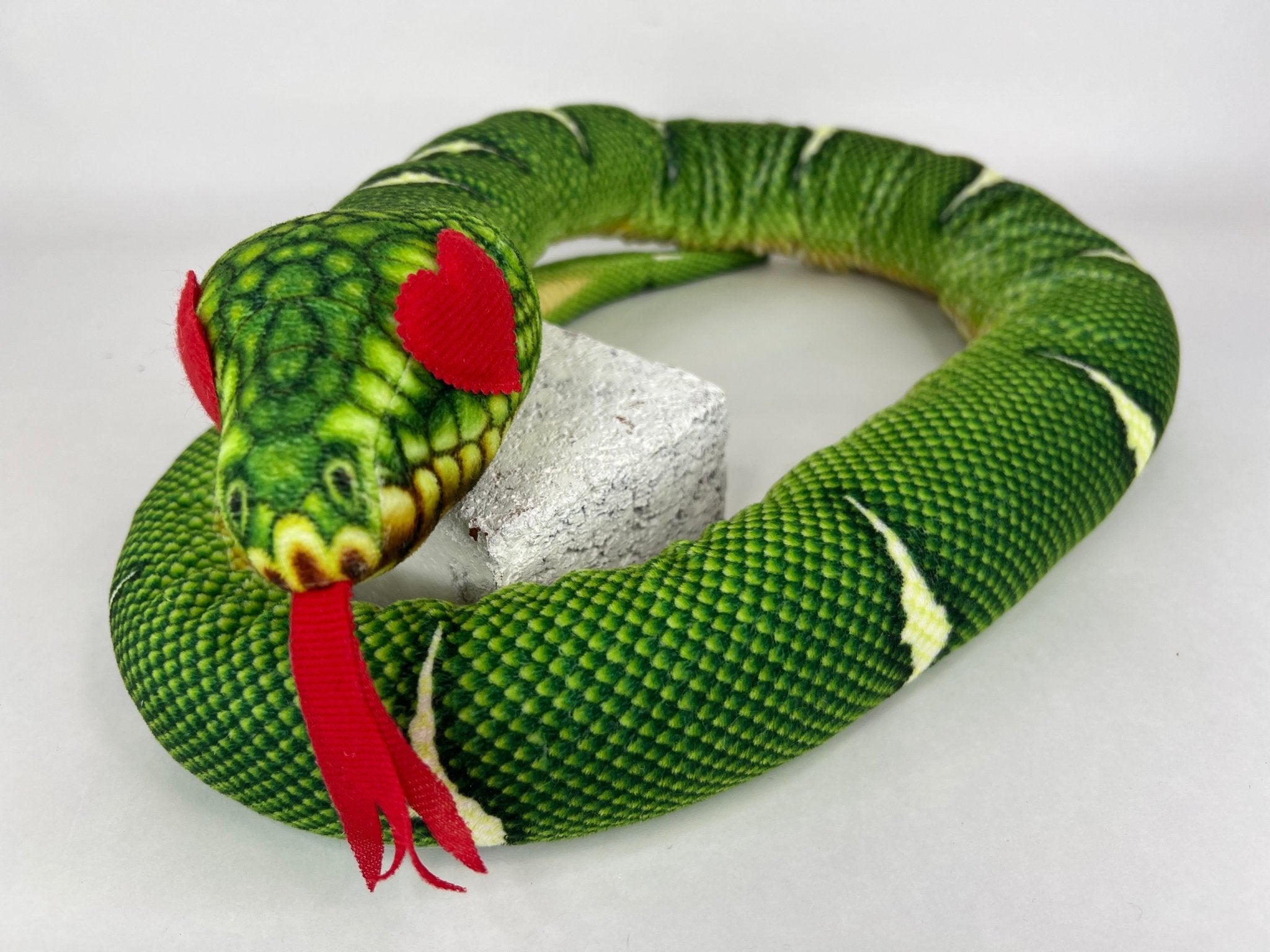 Stuffed &amp; Squeaky Snakes Multiple Squeaker Dog Toys