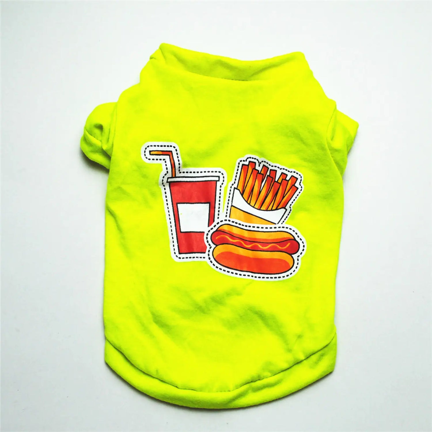Summer Dog Cooling Vest Breathable Printed Cotton Shirt