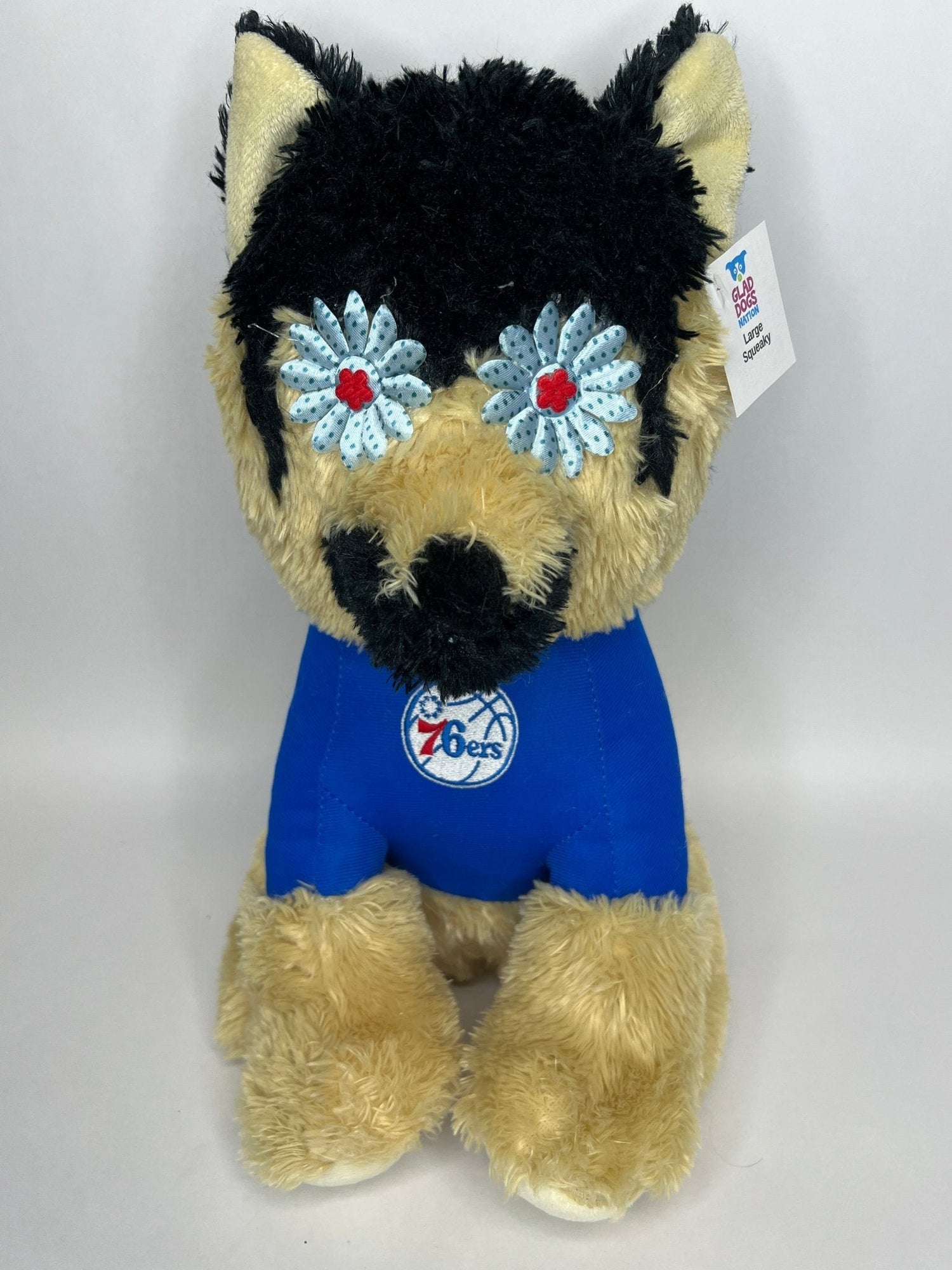 Team Spirit Stuffed SQUEAKY Dog Toys: Sport Mascots &amp; Players of All Sizes