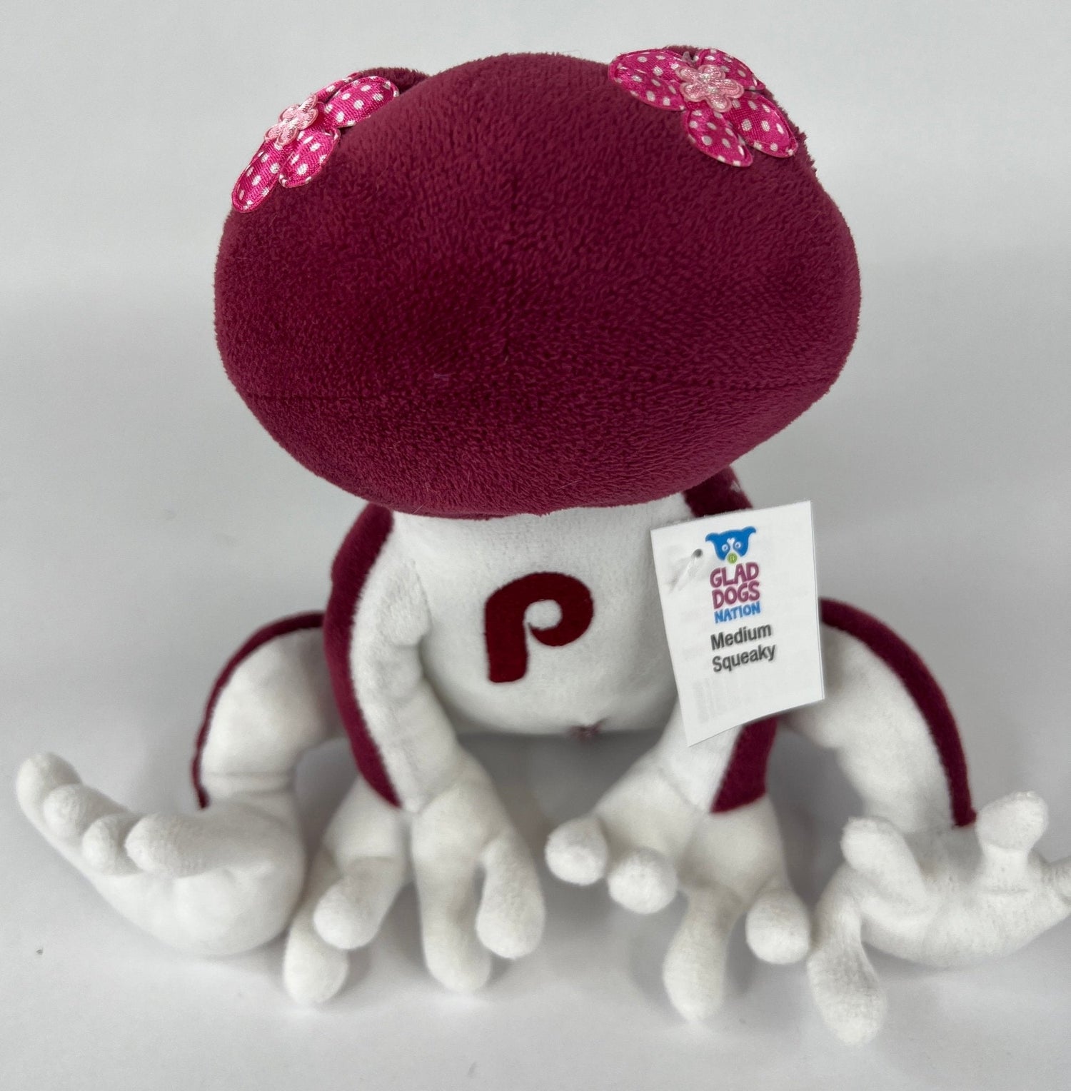 Team Spirit Stuffed SQUEAKY Dog Toys: Sport Mascots &amp; Players of All Sizes