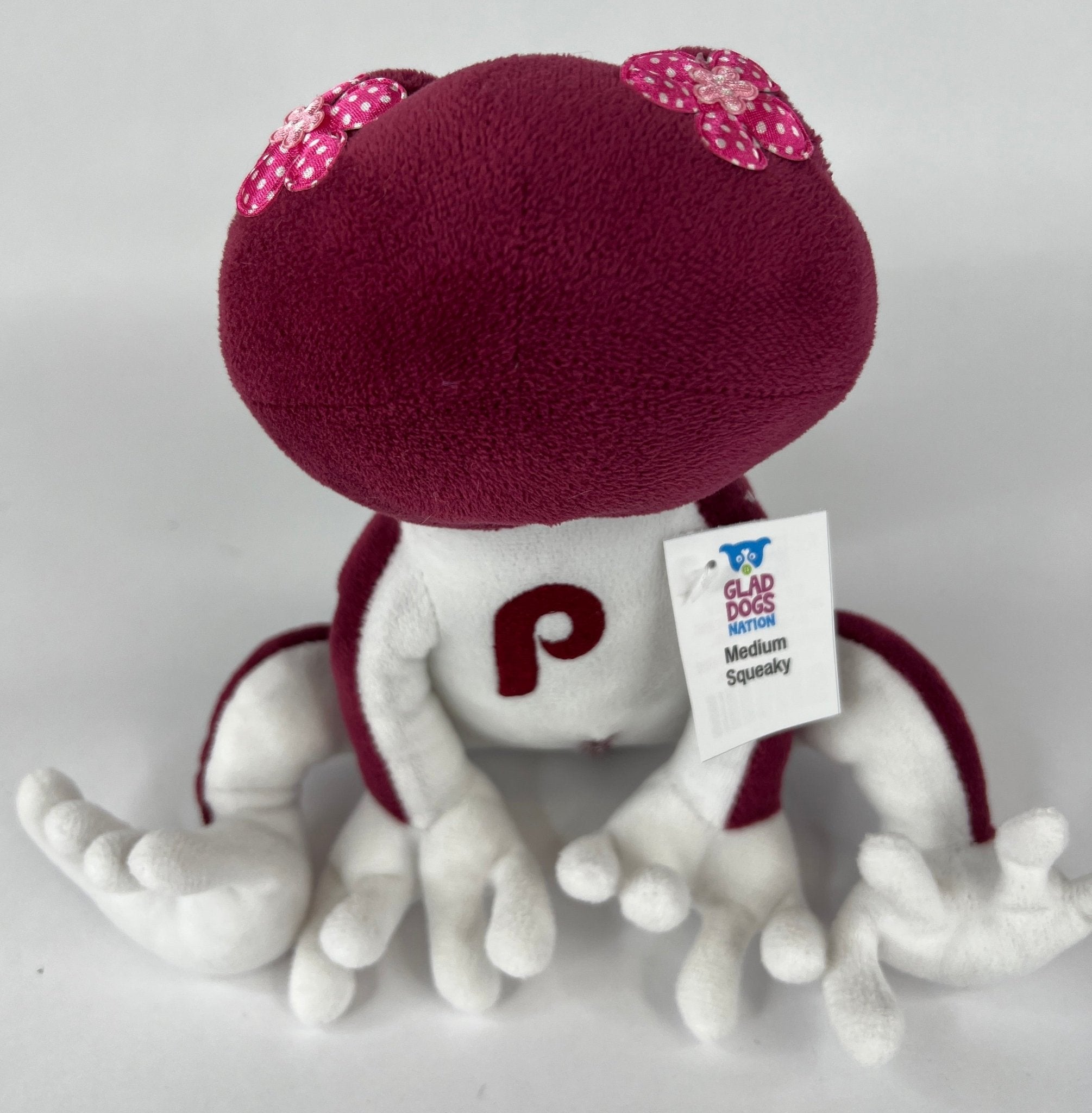 Team Spirit Stuffed SQUEAKY Dog Toys: Sport Mascots &amp; Players of All Sizes