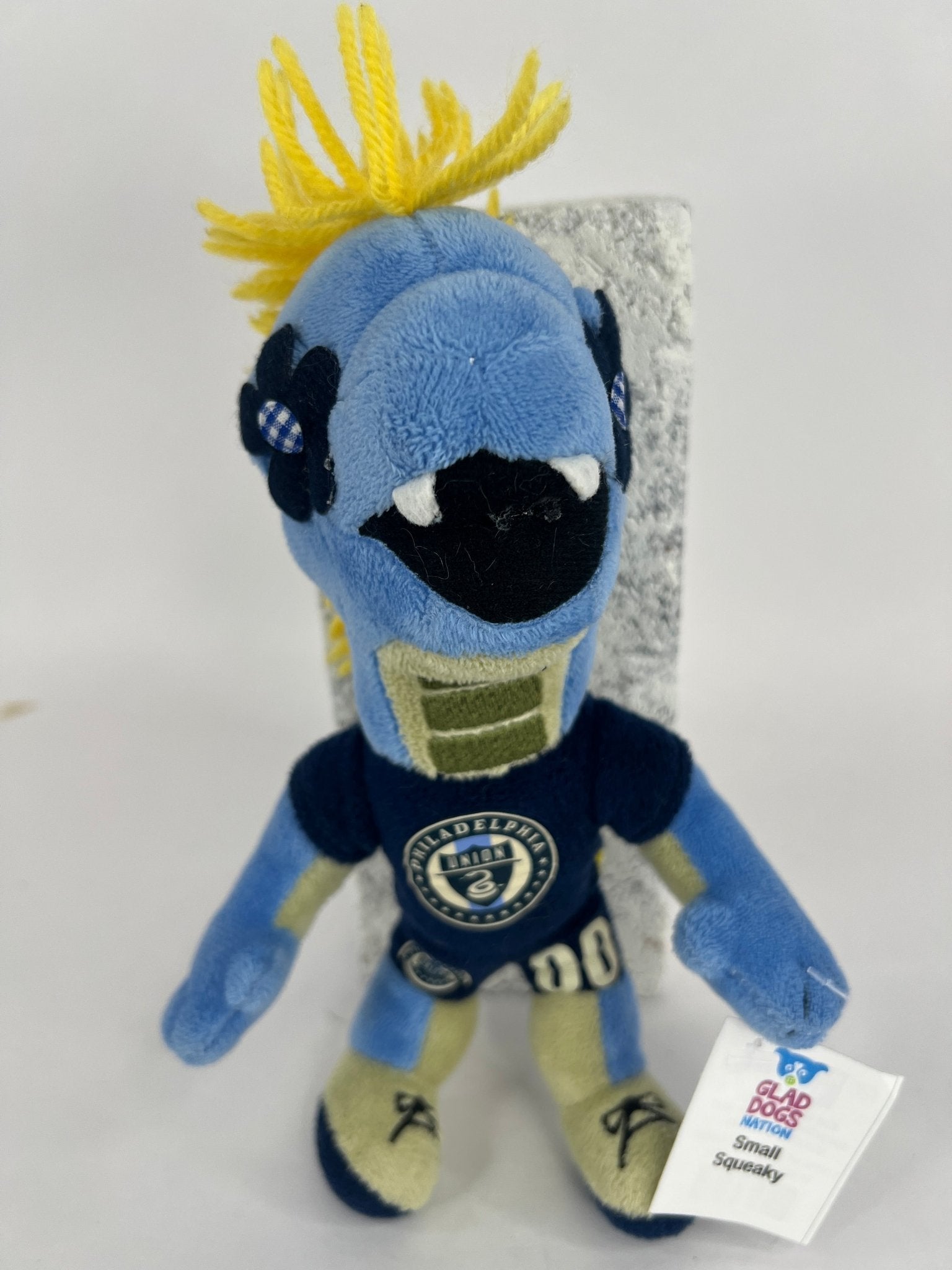 Team Spirit Stuffed SQUEAKY Dog Toys: Sport Mascots &amp; Players of All Sizes