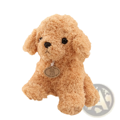 Teddy Dog Plush Toy Fluffy Poodle Stuffed Animal
