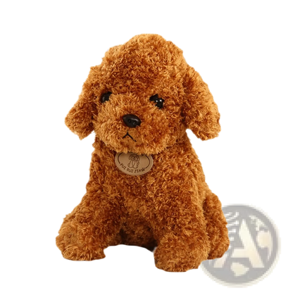 Teddy Dog Plush Toy Fluffy Poodle Stuffed Animal