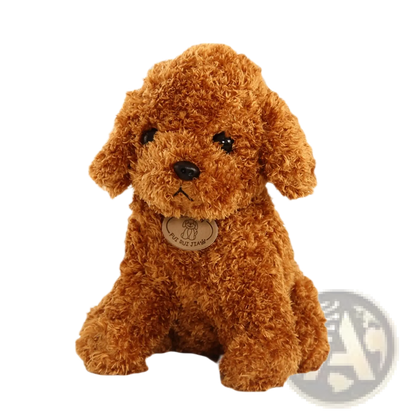 Teddy Dog Plush Toy Fluffy Poodle Stuffed Animal