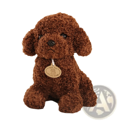Teddy Dog Plush Toy Fluffy Poodle Stuffed Animal