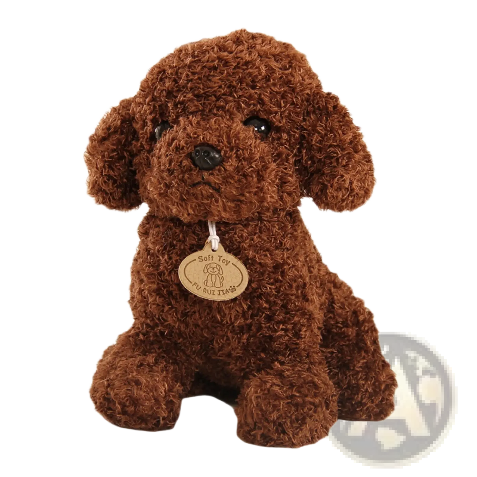 Teddy Dog Plush Toy Fluffy Poodle Stuffed Animal