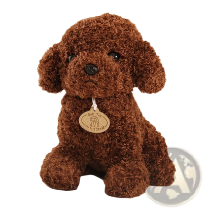 Teddy Dog Plush Toy Fluffy Poodle Stuffed Animal
