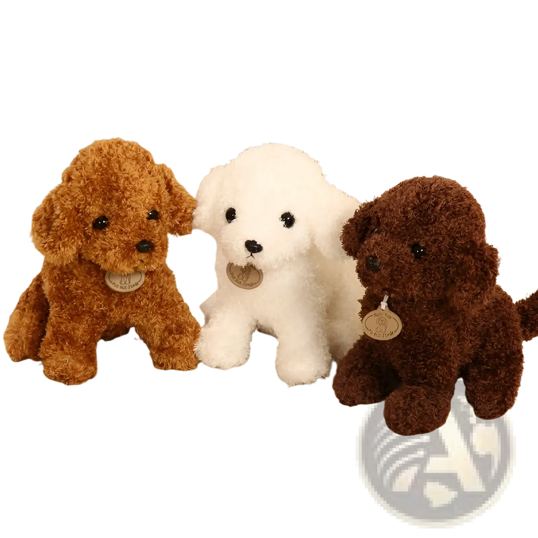 Teddy Dog Plush Toy Fluffy Poodle Stuffed Animal