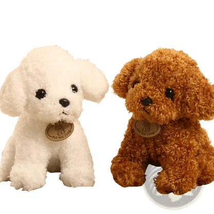 Teddy Dog Plush Toy Fluffy Poodle Stuffed Animal