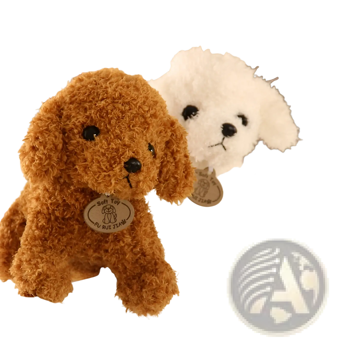 Teddy Dog Plush Toy Fluffy Poodle Stuffed Animal