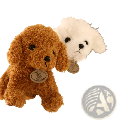 Teddy Dog Plush Toy Fluffy Poodle Stuffed Animal