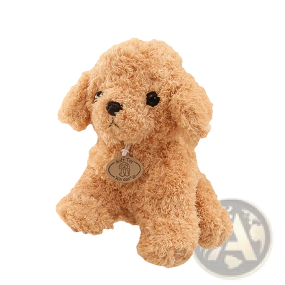 Teddy Dog Plush Toy Fluffy Poodle Stuffed Animal
