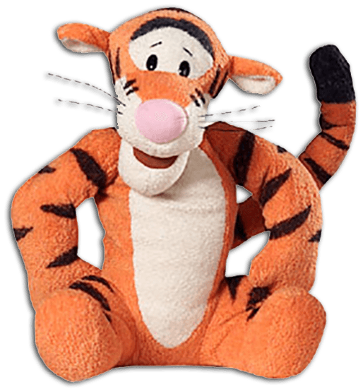 15% OFF! Tigger Stuffed &amp; Squeaky Dog Toys: All Sizes