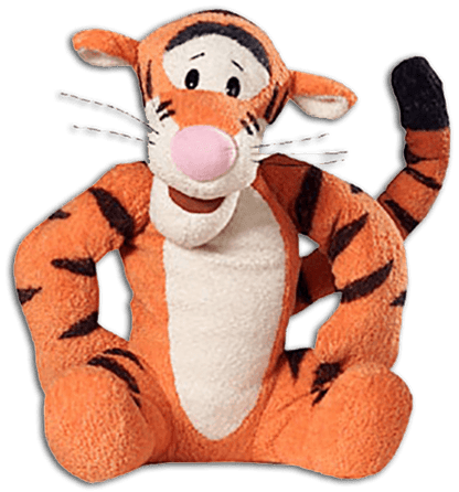 15% OFF! Tigger Stuffed &amp; Squeaky Dog Toys: All Sizes