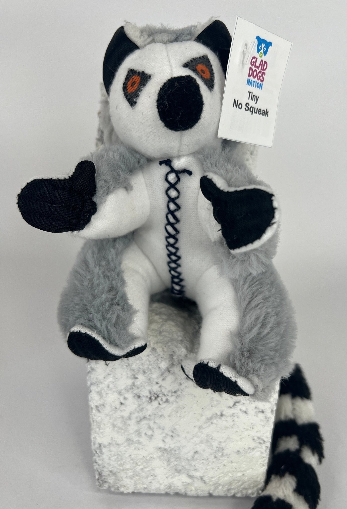 Tiny NO SQUEAK Stuffed Toy for Dogs &amp; Cats