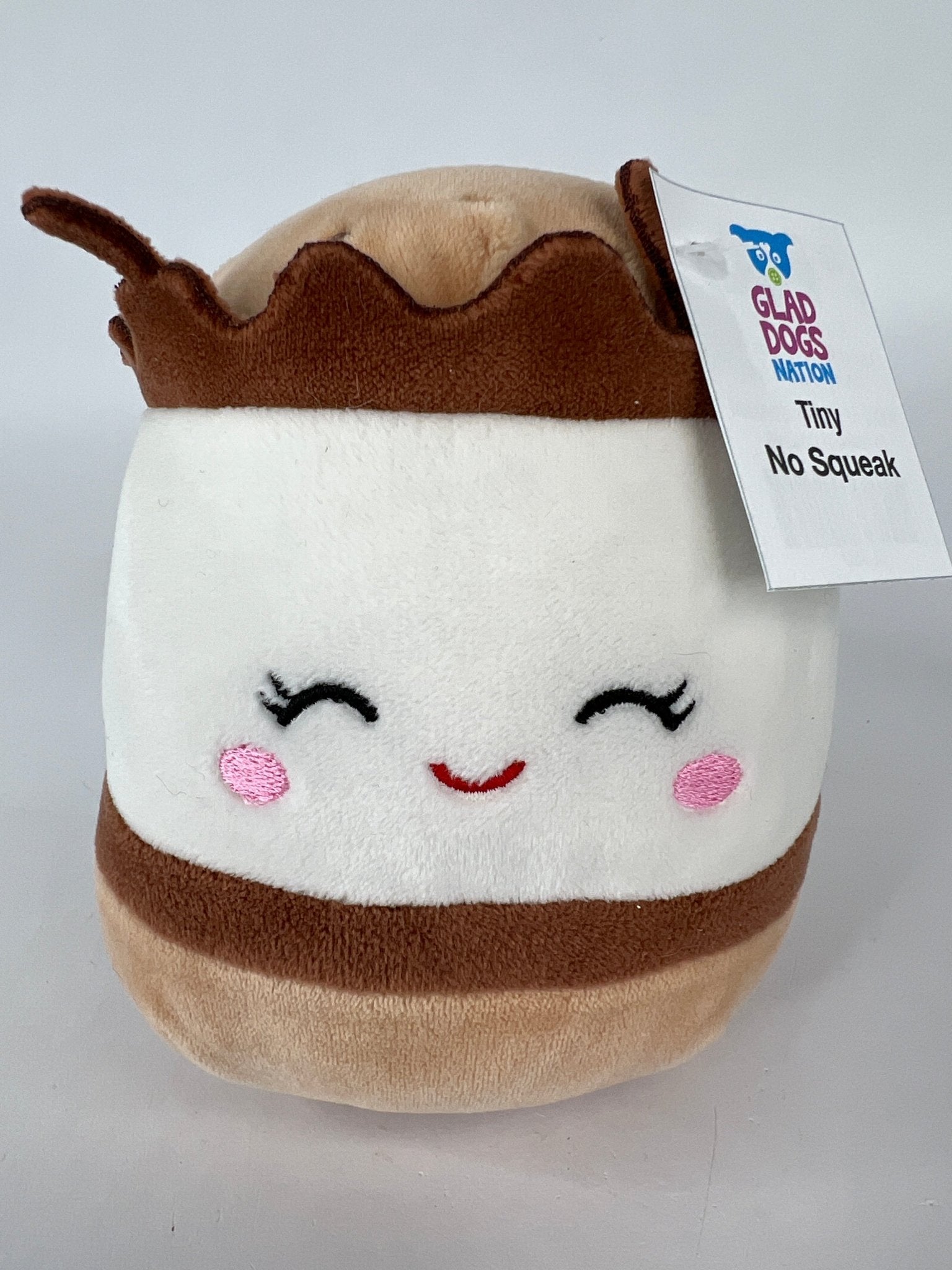 BOGO! Tiny Squishy Cuddlers Super Soft Plush Pet Toys: Squeak &amp; NO Squeak