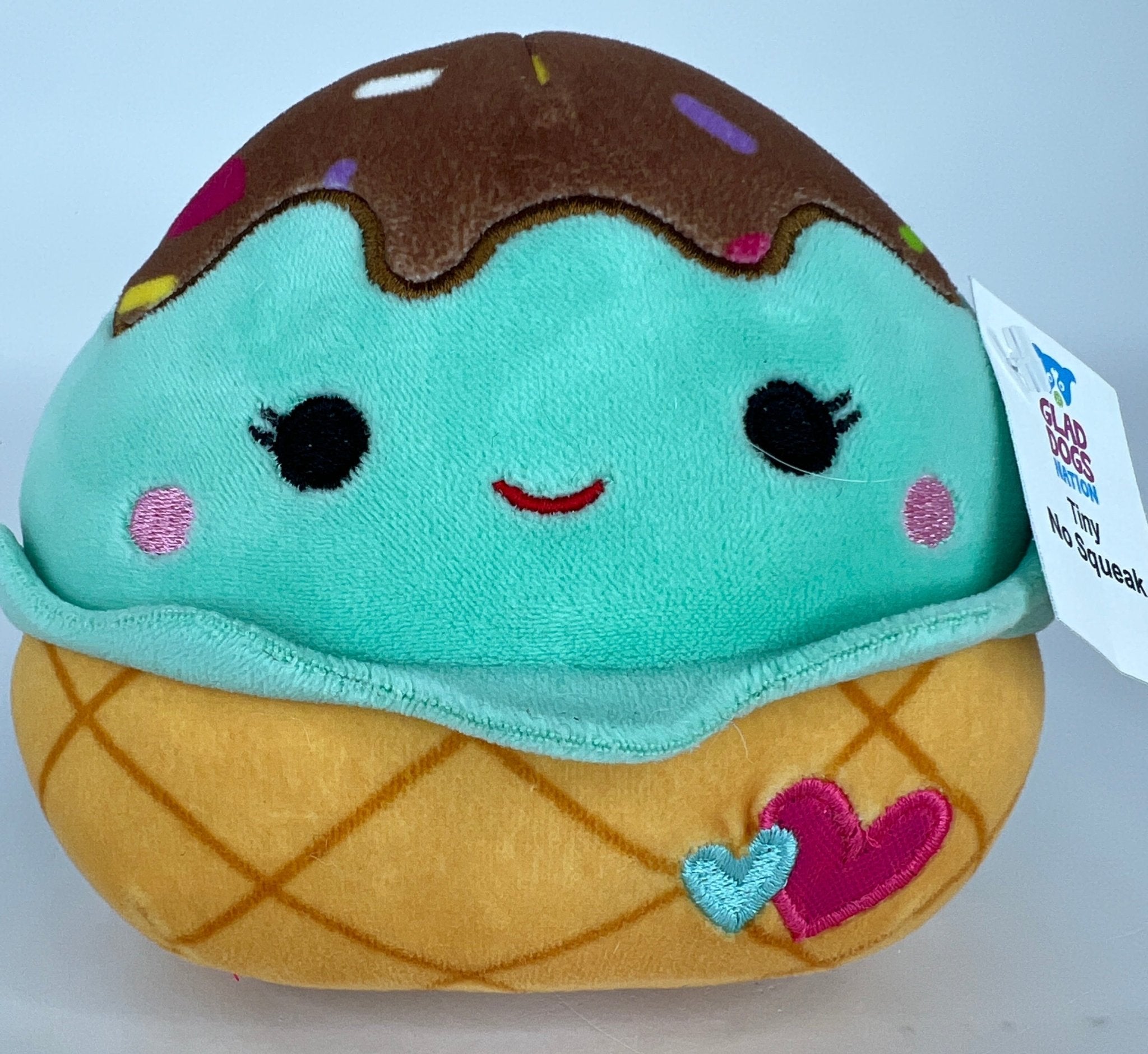 BOGO! Tiny Squishy Cuddlers Super Soft Plush Pet Toys: Squeak &amp; NO Squeak