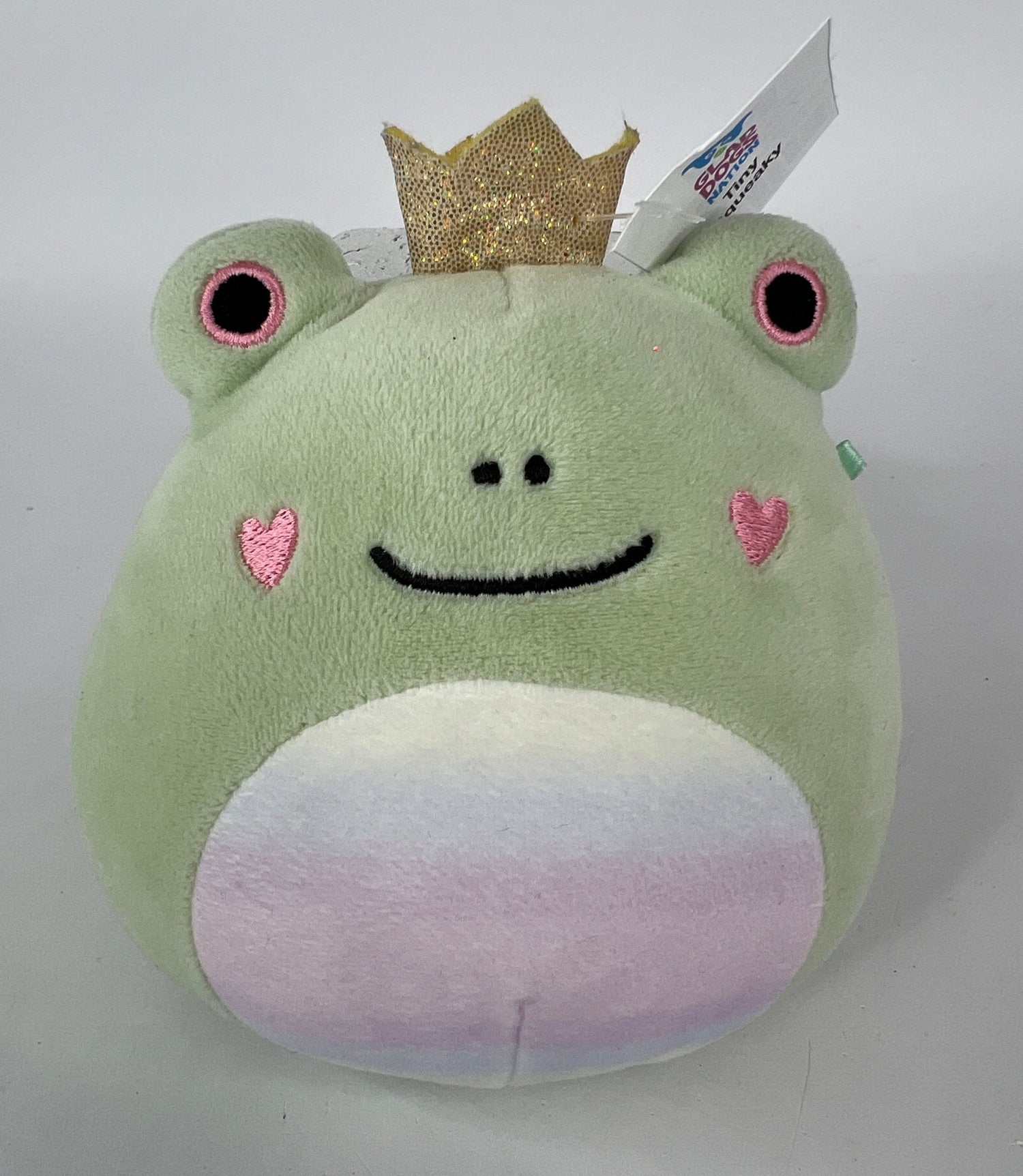 BOGO! Tiny Squishy Cuddlers Super Soft Plush Pet Toys: Squeak &amp; NO Squeak