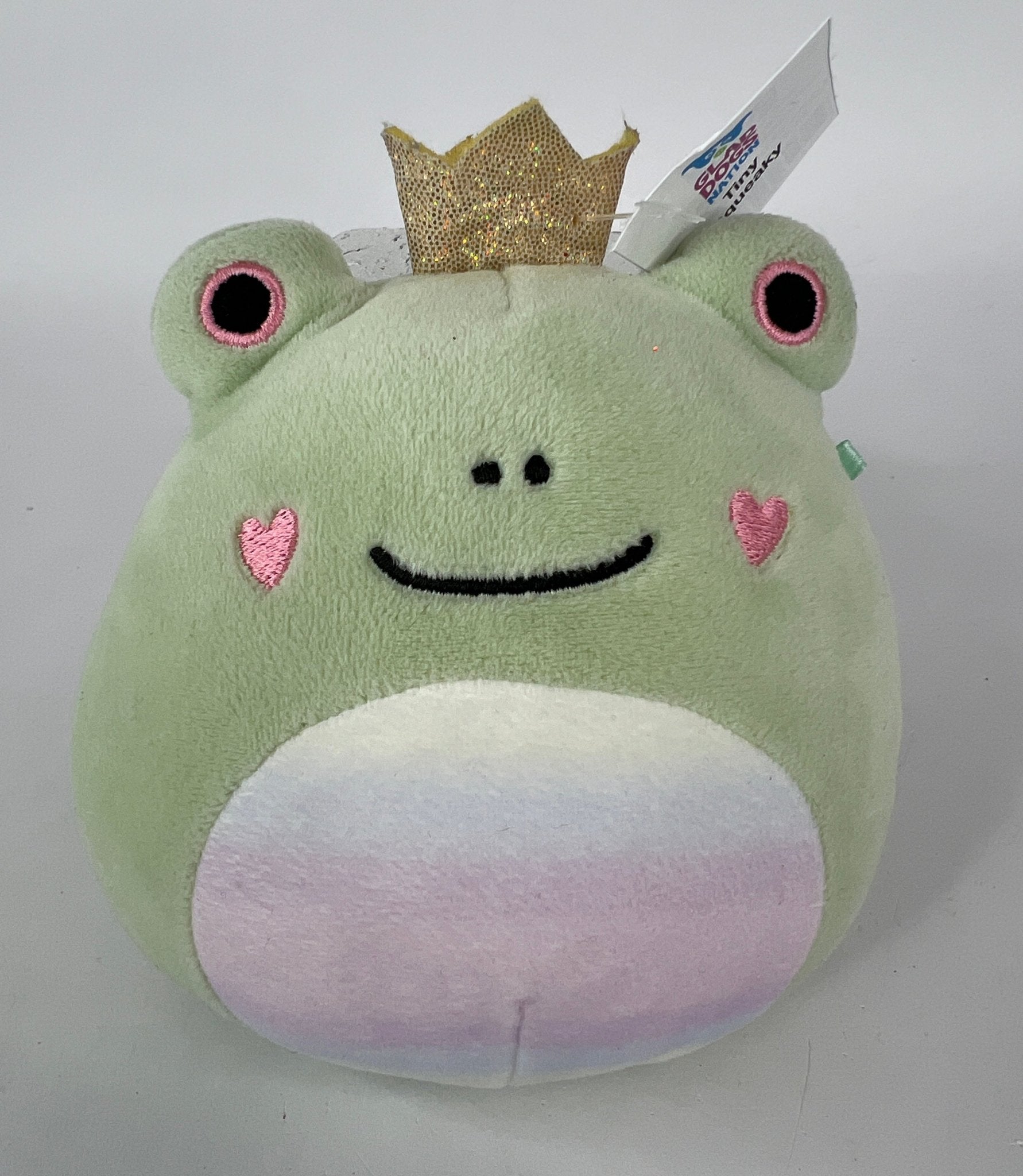 BOGO! Tiny Squishy Cuddlers Super Soft Plush Pet Toys: Squeak &amp; NO Squeak