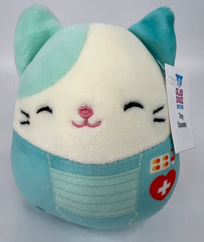 BOGO! Tiny Squishy Cuddlers Super Soft Plush Pet Toys: Squeak &amp; NO Squeak