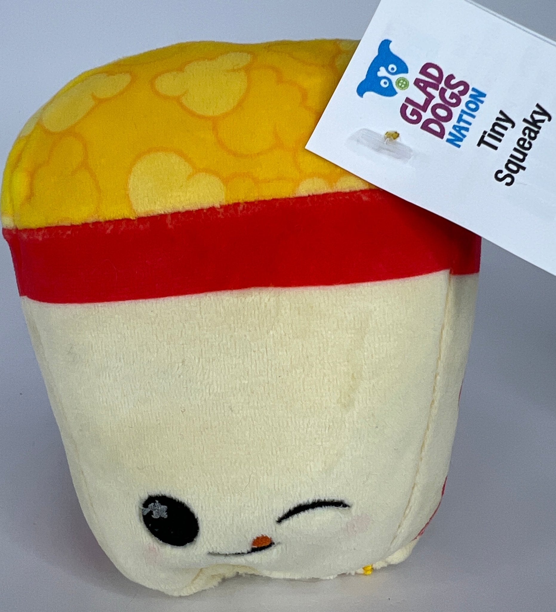 BOGO! Tiny Squishy Cuddlers Super Soft Plush Pet Toys: Squeak &amp; NO Squeak
