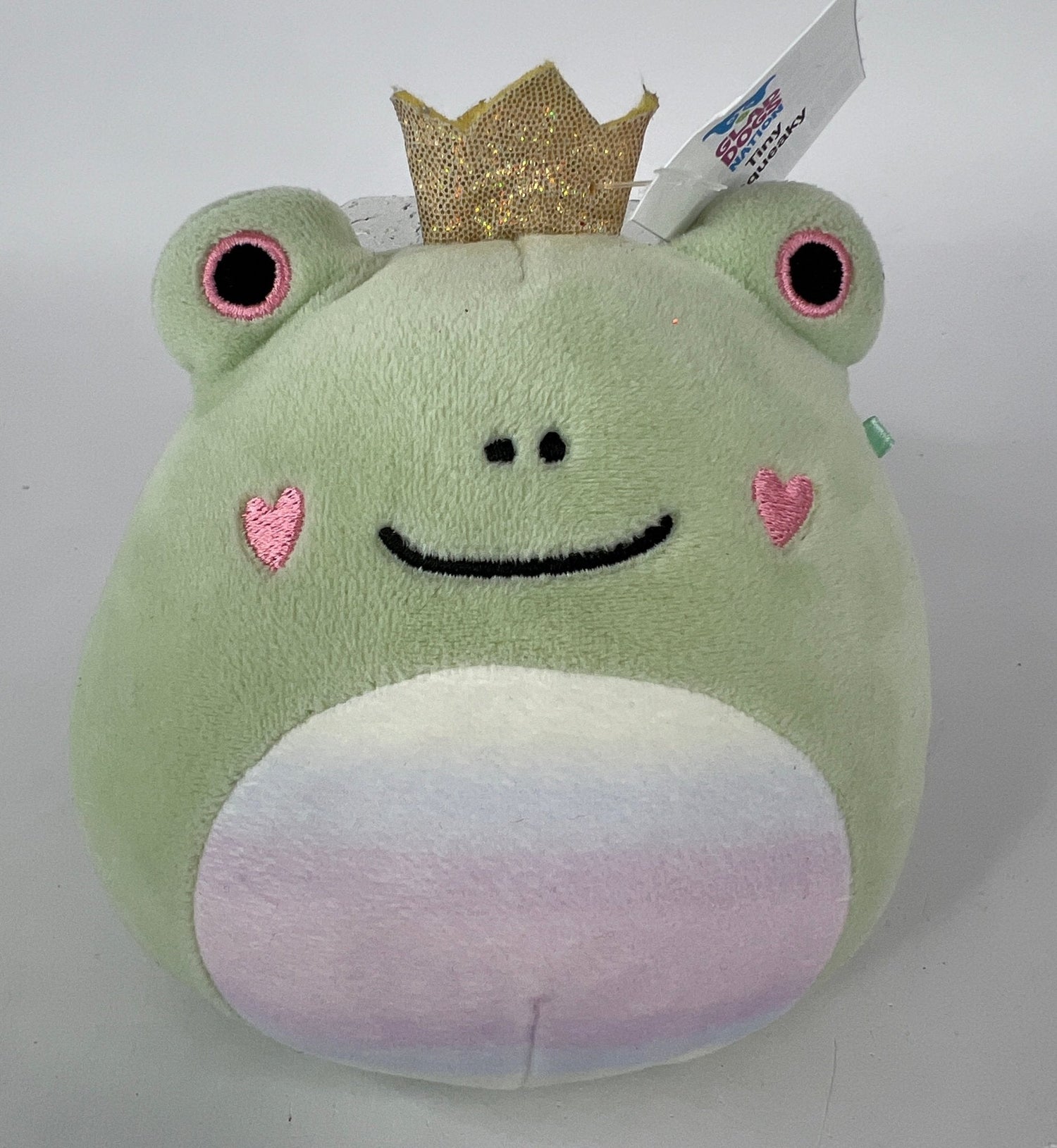 BOGO! Tiny Squishy Cuddlers Super Soft Plush Pet Toys: Squeak &amp; NO Squeak