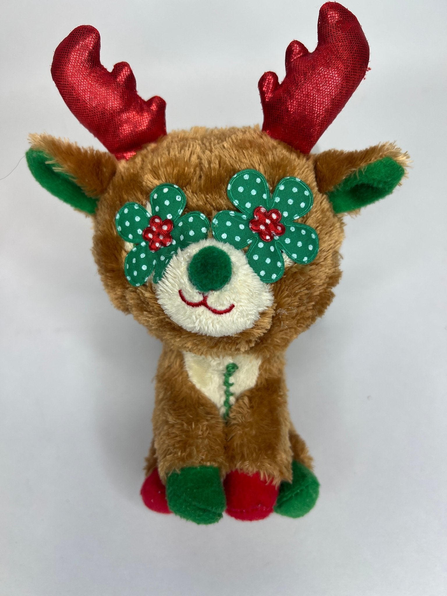 Tiny Stuffed &amp; SQUEAKY Plush Holiday Dog &amp; Cat Toys