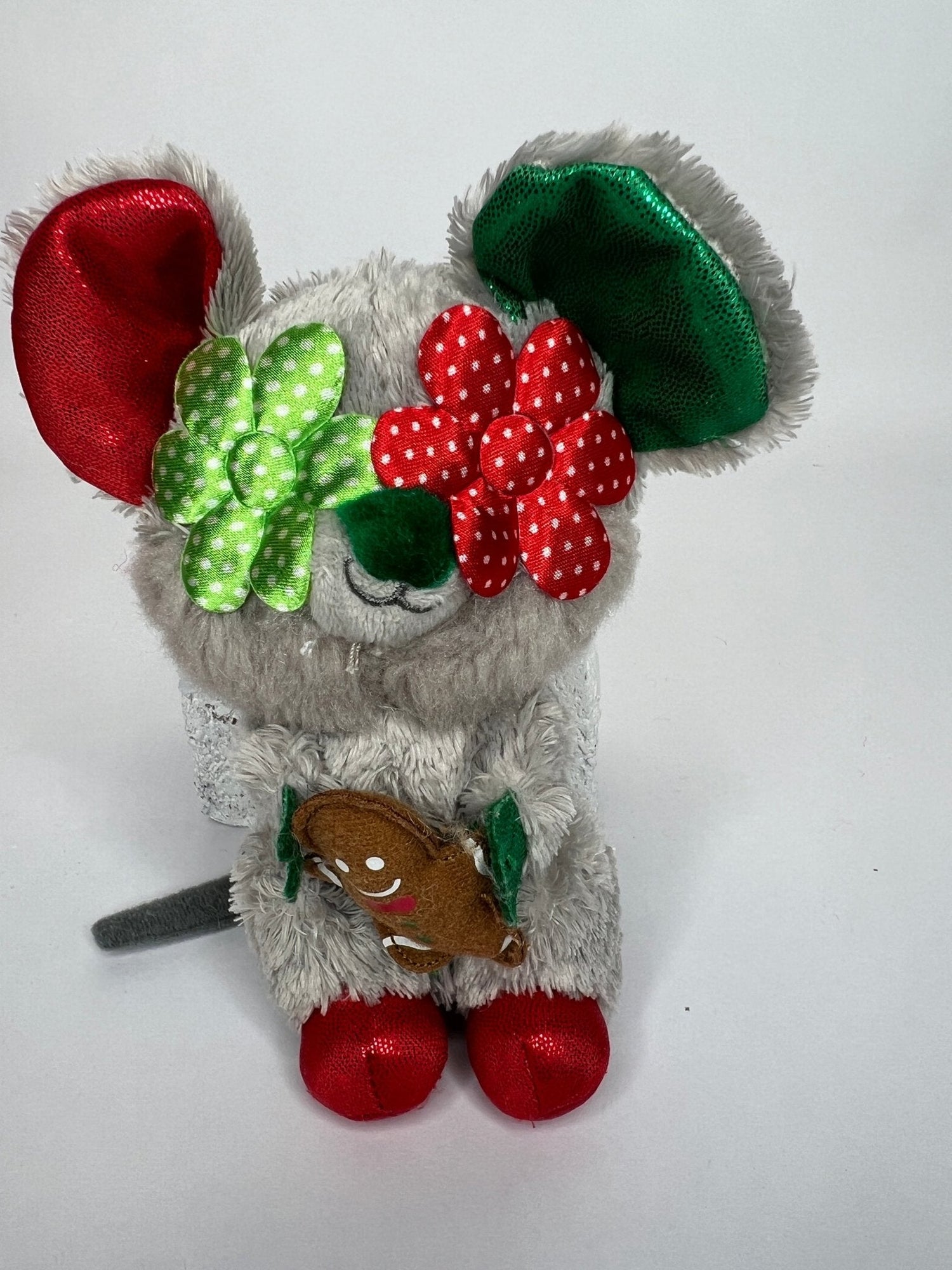 Tiny Stuffed &amp; SQUEAKY Plush Holiday Dog &amp; Cat Toys