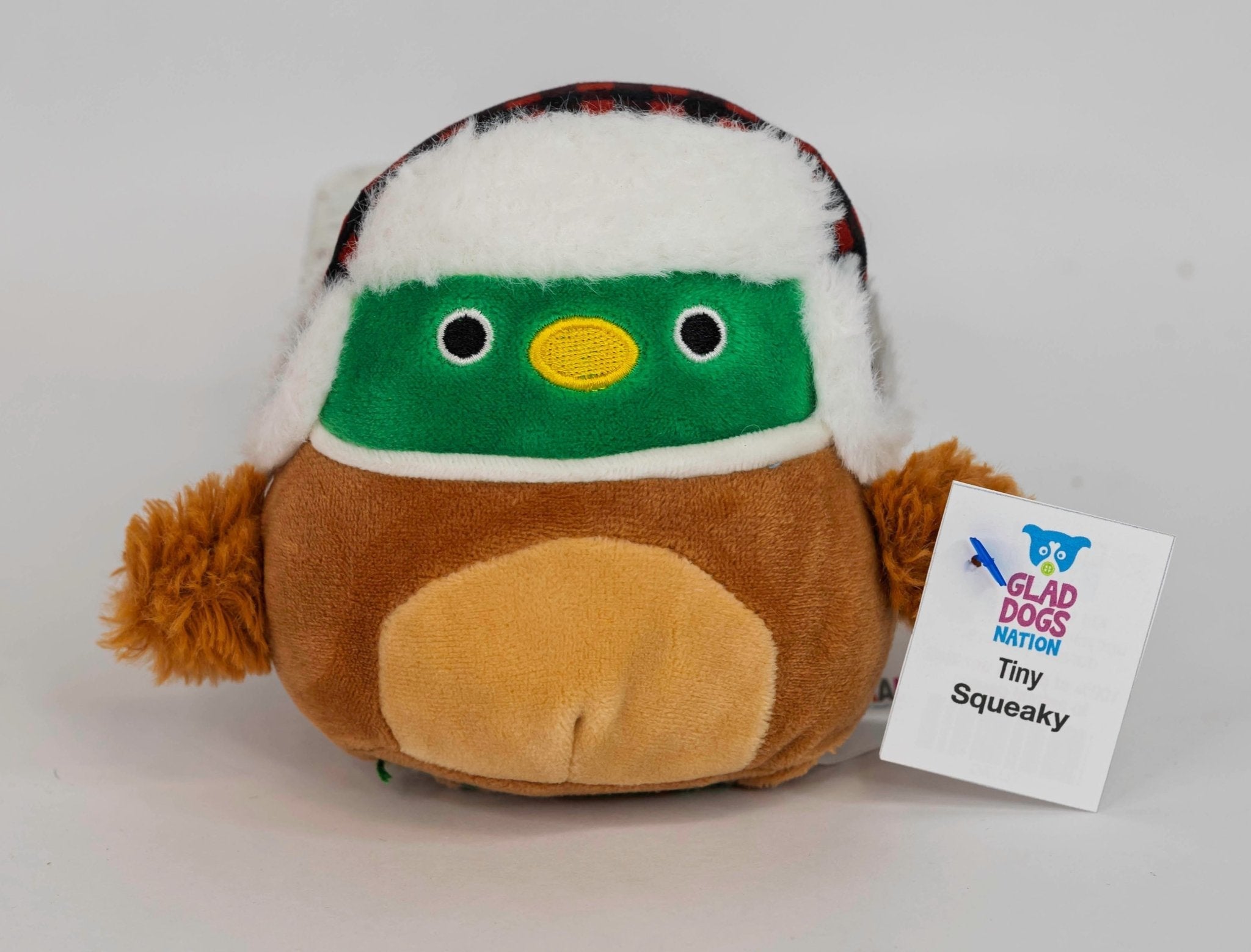 Tiny Stuffed &amp; SQUEAKY Plush Holiday Dog &amp; Cat Toys
