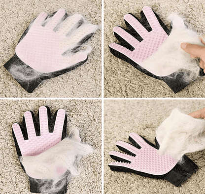 Double-Sided Pet Grooming Glove for Dogs &amp; Cats