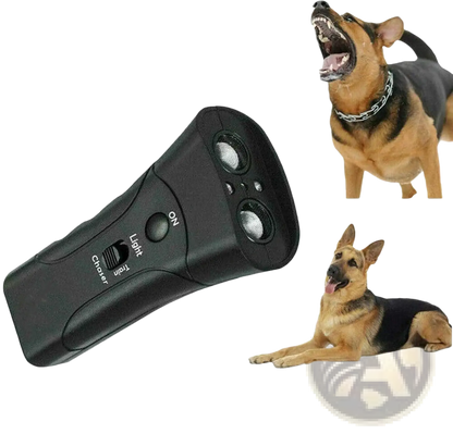 Ultrasonic Dog Repeller and 3 in 1 Training Device
