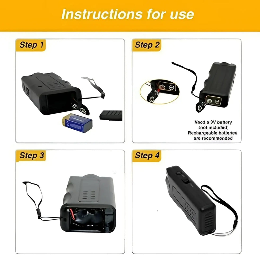 Ultrasonic Dog Repeller and 3 in 1 Training Device