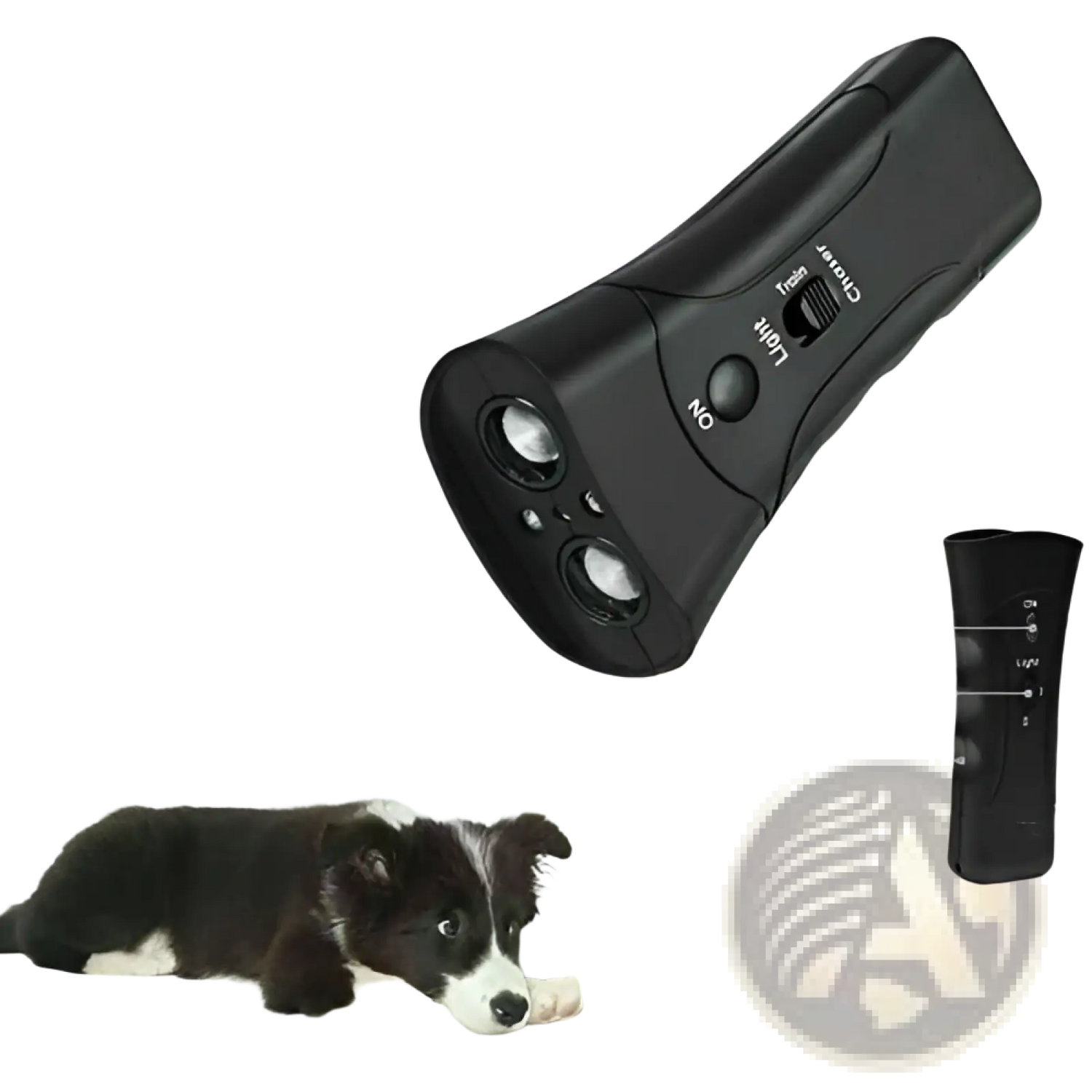 Ultrasonic Dog Repeller and 3 in 1 Training Device