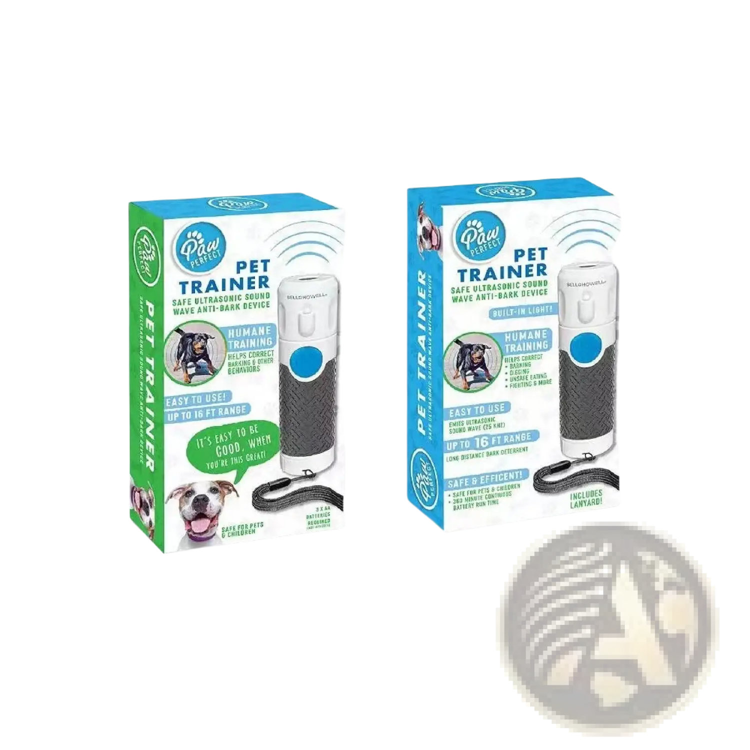 Ultrasonic Dog Trainer Handheld Bark Control Device