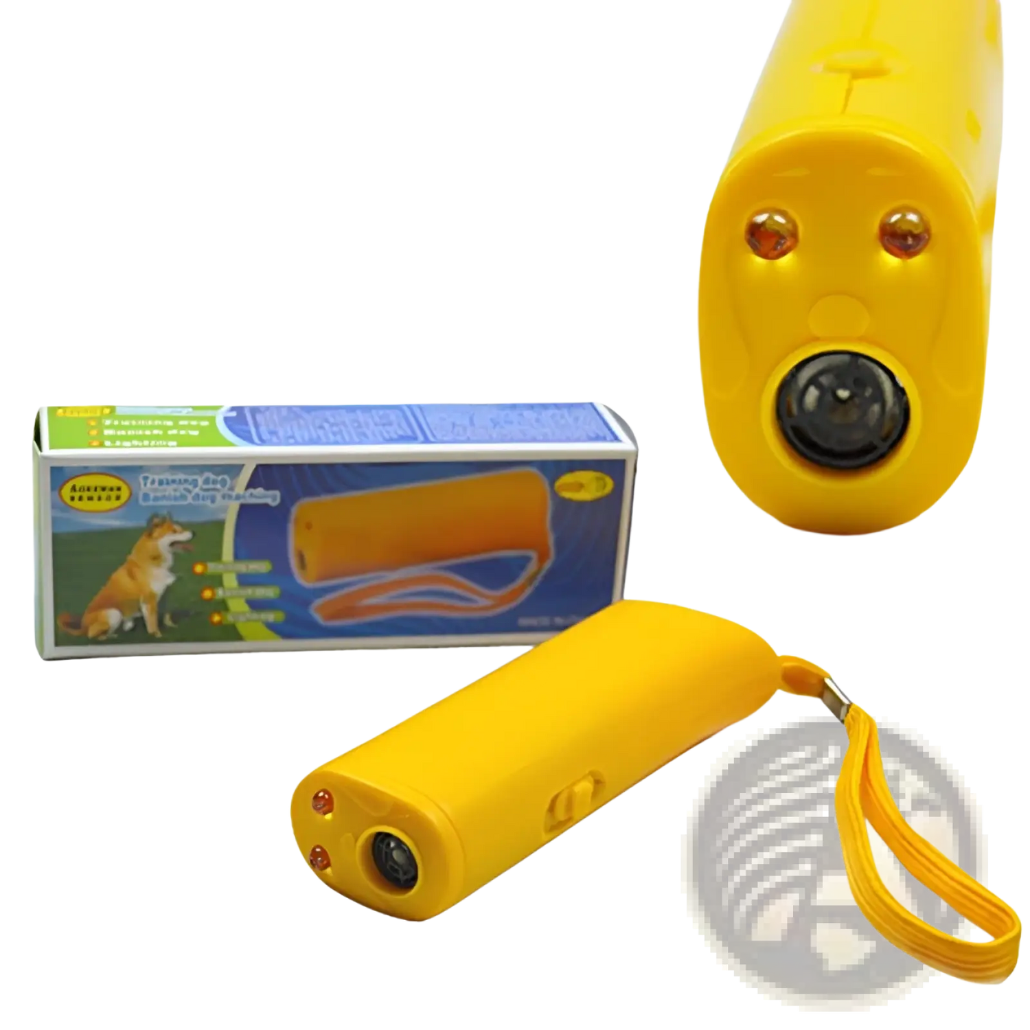 Ultrasonic Dog Trainer and Led Barking Deterrent Flashlight
