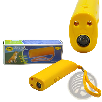 Ultrasonic Dog Trainer and Led Barking Deterrent Flashlight