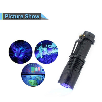 UV 365nm light wood&