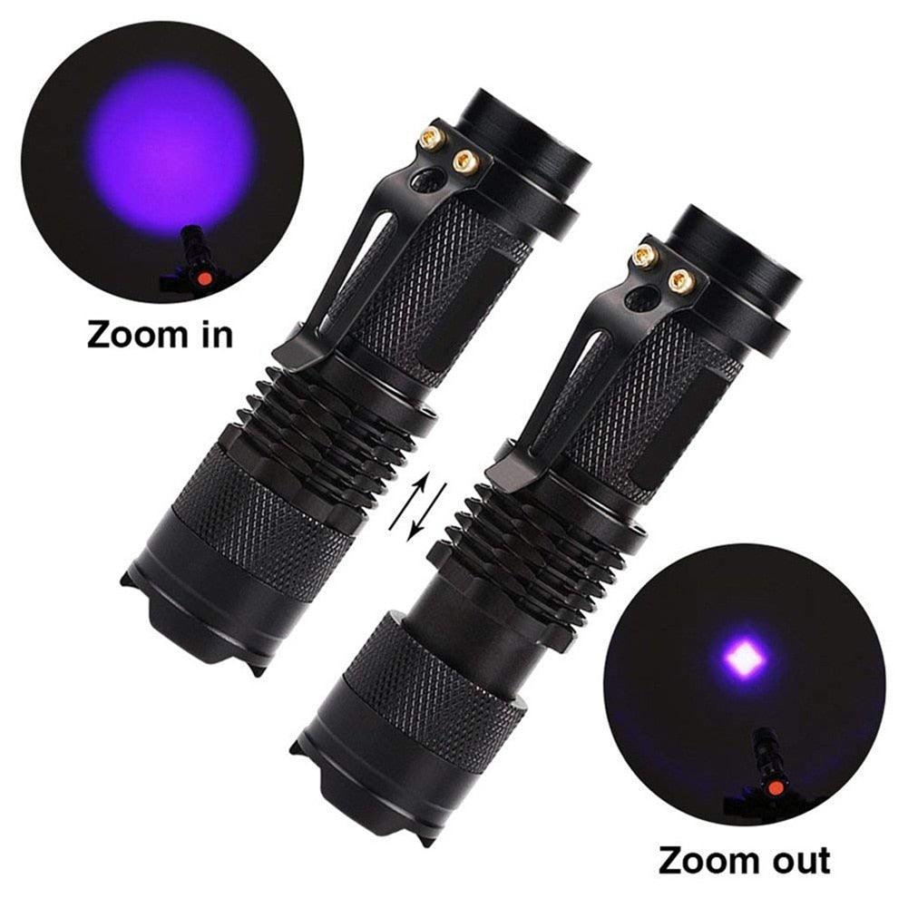 UV 365nm light wood&