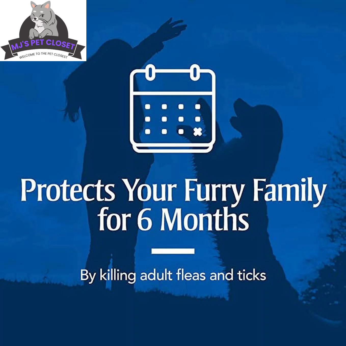 Ultimate Flea &amp; Tick Protection Collar for Dogs - One Size Fits All, Lasts 6 Months